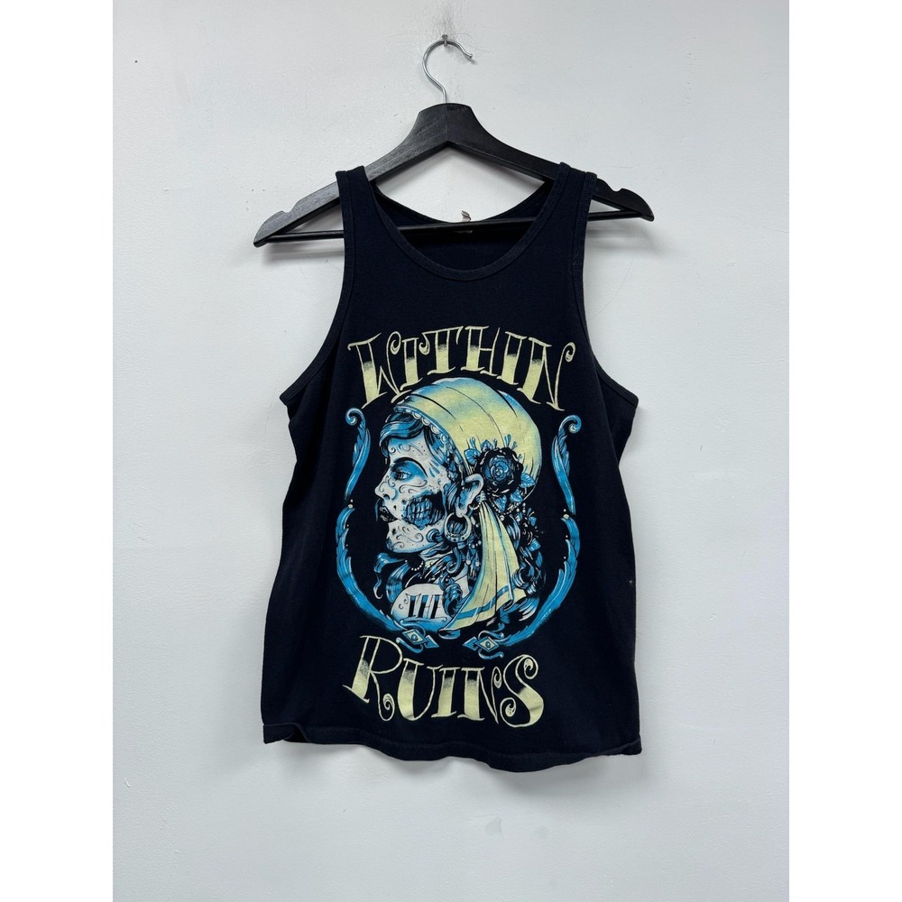 Within The Ruins Tank Top Shirt Mens Small‎ Black Anvil Band Graphic Metalcore